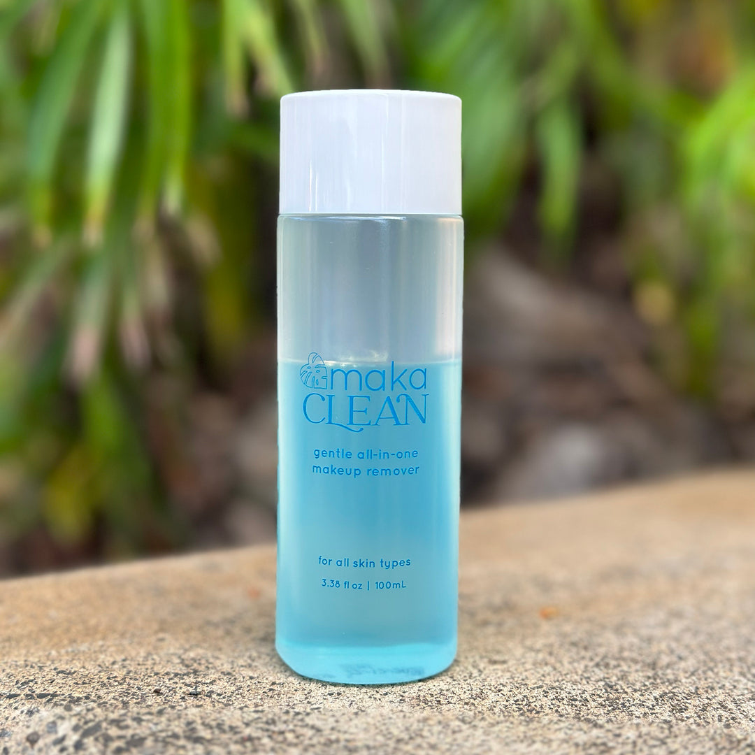 クレンジング・メイク落とし moca makaCLEAN – gentle all-in-one makeup remover – MakaBeauty Hawaii